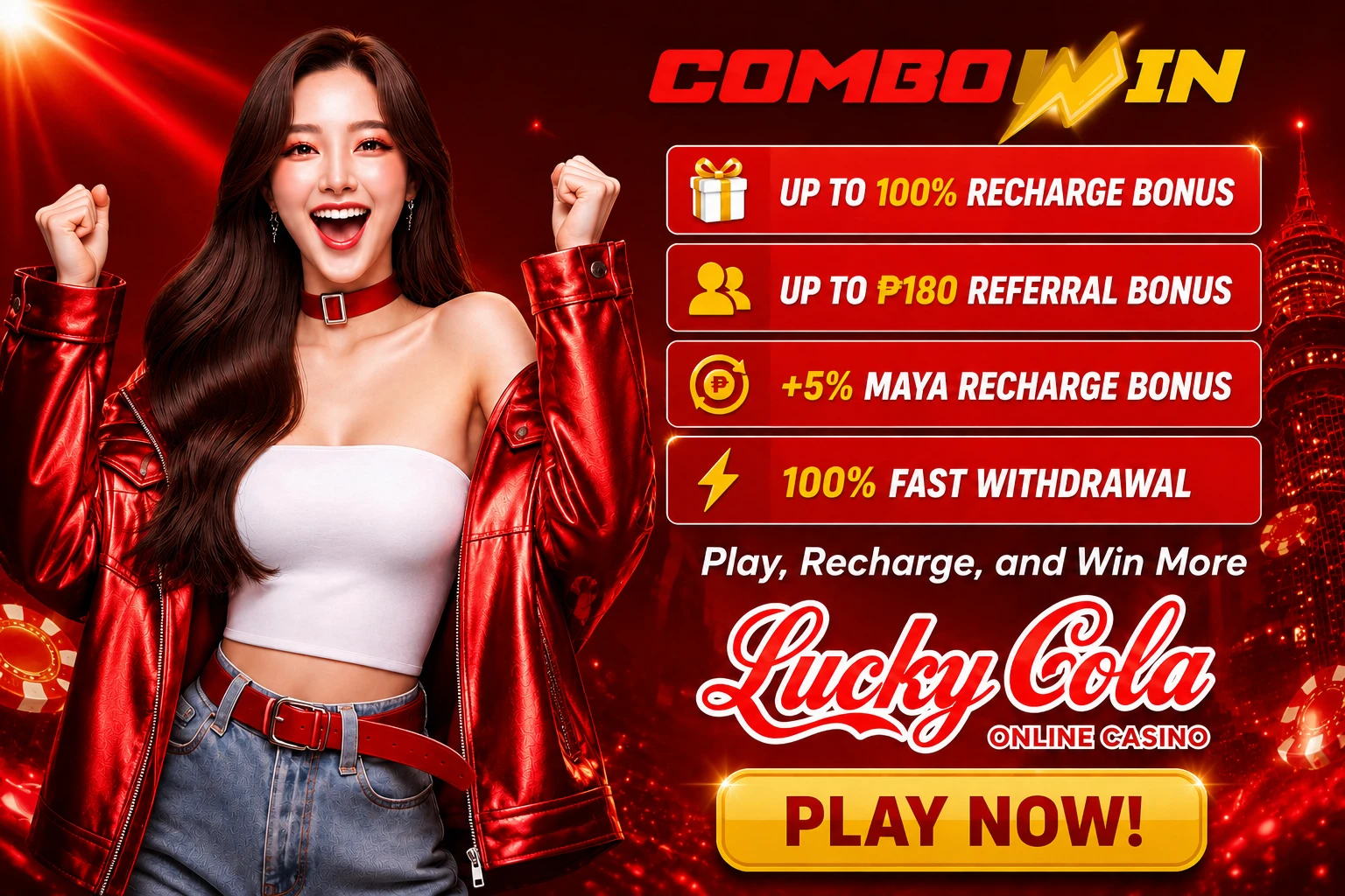 ComboWin Lucky Cola online casino promotion