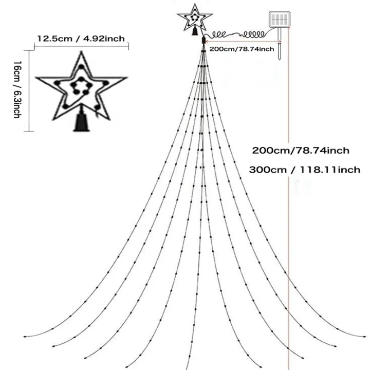 Solar Christmas light